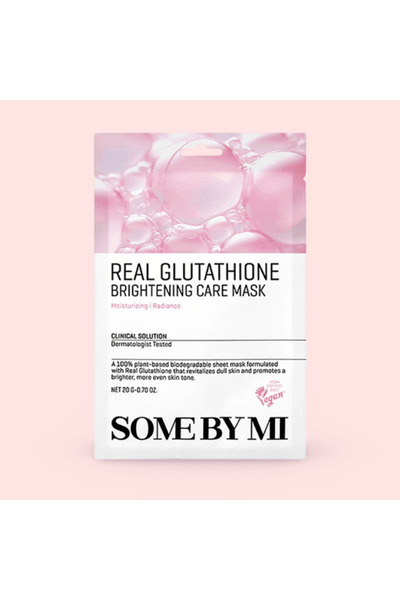 Some By Mi Mască de față pentru iluminare, Some By Mi, Real Care Mask Glutath...
