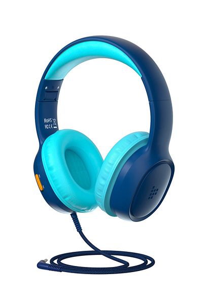Tronsmart Tronsmart Kids Headphones Foldable Safe Volume, HD Stereo Over-Ear Headphone for Kid, 3.5mm - (Blue)