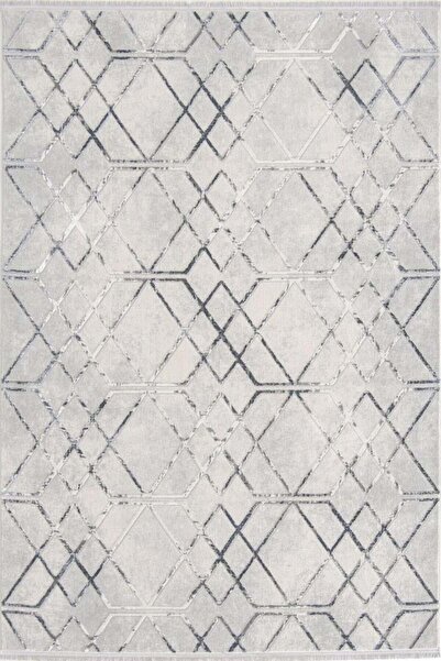 Enti Halı ENTİ Halı Florya 8107 Gri Koridor Halısı Kesme Yolluk Mutfak Halısı Salon Halısı