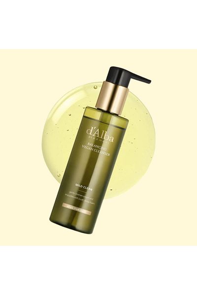 Dalba Delicate vegan cleansing gel, d'Alba, 200ml