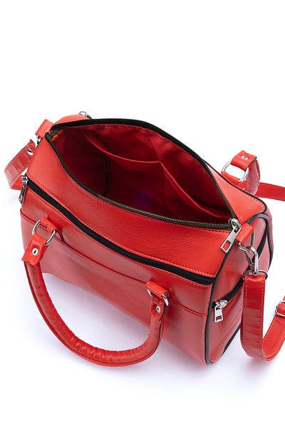fubileather Geantă Mother din piele naturală cu curea - Design cu mâner pentru umăr