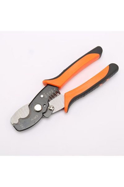 TrioStore Multifunctional Pliers for Stripping & Cutting, Stainless Steel, Stripper Function 2.5 - 8.0 mm 2