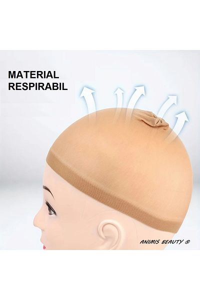 animis beauty Ciorap Plasa CREM pentru peruca, material elastic, marime universala