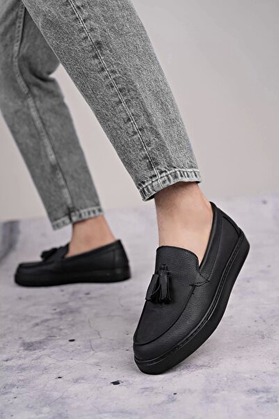 Generic Brand SLW153 بلوم Laceless Tasseled Skin أحذية رجالية رياضية كلاسيكية...