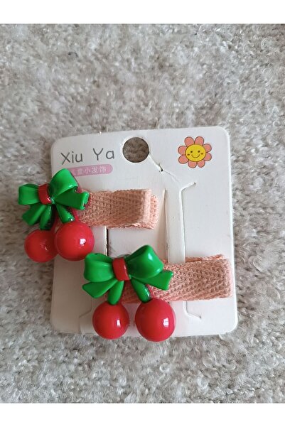 Efna Store Cherry Figured Double Children's Tiny Collar Buckle (3.5 cm)