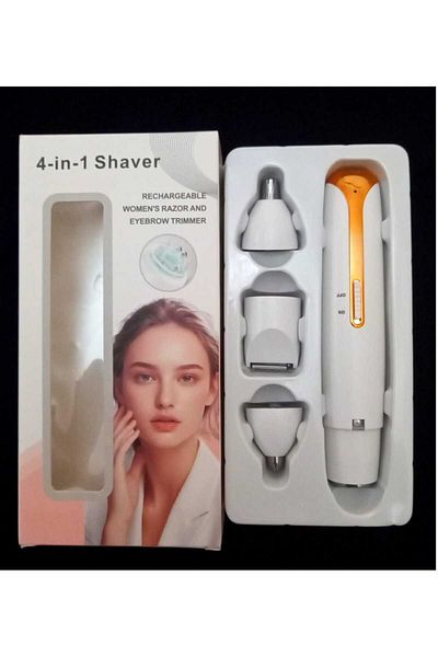 essentialneedsforall 4 IN 1 WOMEN'S RAZOR AND EYEBROW TRIMMER