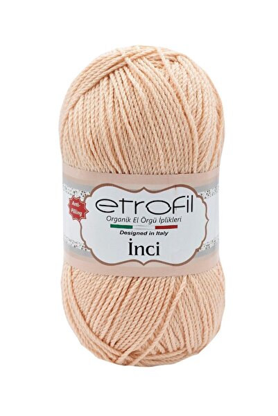 Etrofil İnci %Premium Mercerized Hand Knitting Yarn - Salmon 72039