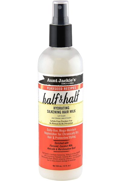 Auntie Me Aunt Jackie's Half & Hydrating Silkening Hair Milk 355Ml