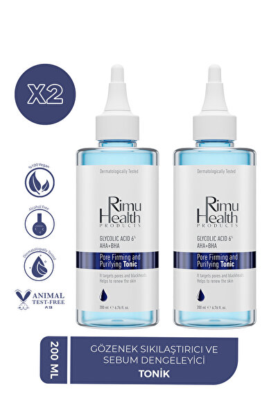 Rimu Health Products Gözenek Sıkılaştırıcı ve Arındırıcı Tonik 2 li
