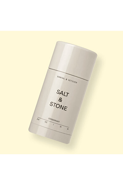 Salt & Stone Deodorant natural SALT & STONE cu Santal si Vetiver, 75g