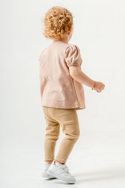 bombe Baby Kids Skin Cotton Tights 2-Piece Set Trend Fashion Bottom Top Set