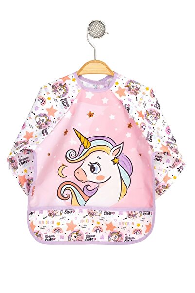 Bebechi Long Sleeve 6-24 Months Activity Hobby Baby Bib with Pockets