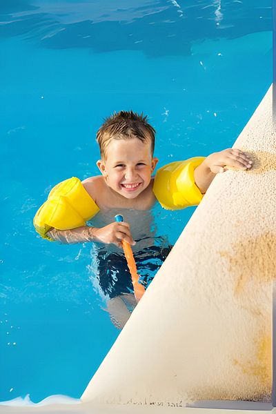Go İthalat Double Knuckle Children's Sea Sleeve 3-6 Years, 20X20Cm – Swimming Sleeve & Bagel