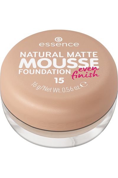 Essence NATURAL MATTE MOUSSE FOUNDATION 15