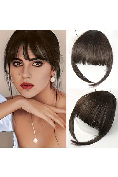 animis beauty Extensii par tip Breton Saten, fibra sintetica cu aspect natural, cu clips