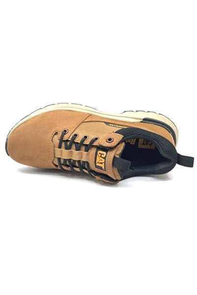 Cat Caterpillar P725994-P725996 Colorado Sneaker Lo Casual Genuine Leather Men's Sports Shoes Yellow