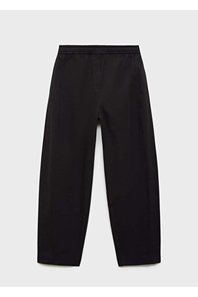 MANGO Woman Paper bag pamuklu pantolon