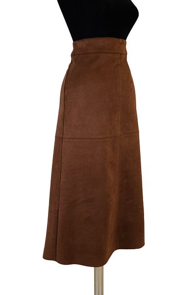 Sentez 5453 Synthesis Suede Piece Skirt