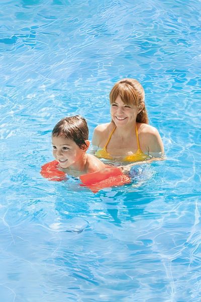 Go İthalat Double Knuckle Children's Sea Sleeve 3-6 Years, 20X20Cm – Swimming Sleeve & Bagel