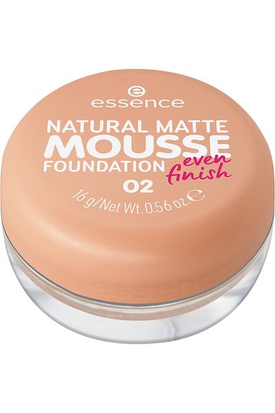Essence NATURAL MATTE MOUSSE FOUNDATION 02