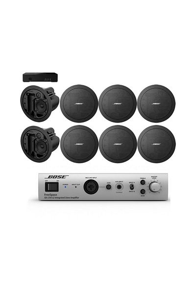 Bose Professional System Ceiling Speakers Wifi, 2 Zones, 8 Speakers