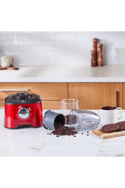 Karaca Mastermaid Premium Mutfak Robotu Çift Katlı 4 Kanatlı Doğrayıcı, 2000w Güçlü Motor