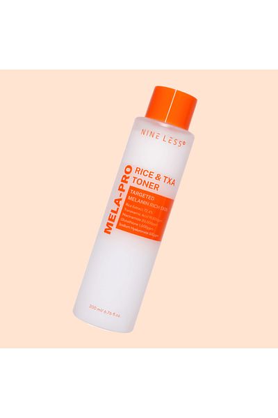 Nineless Toner de față anti-hiperpigmentare Mela-Pro Rice & TXA, Nine Less, 200ml