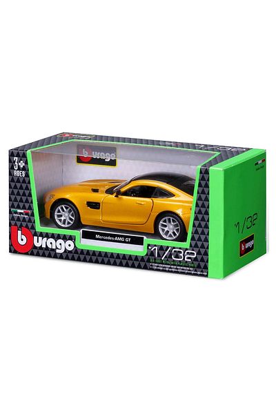 ferman's home Mercedes Amg Gt Yellow 1/32 Scale Model Car