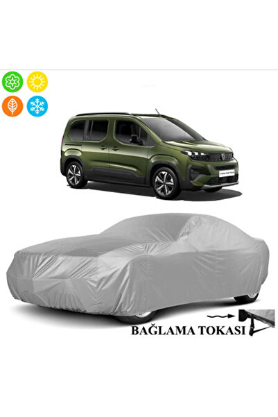 autoEs PEUGEOT RİFTER 2024 Branda Araba Brandası Oto Branda Alt Bağlantı Tokalı