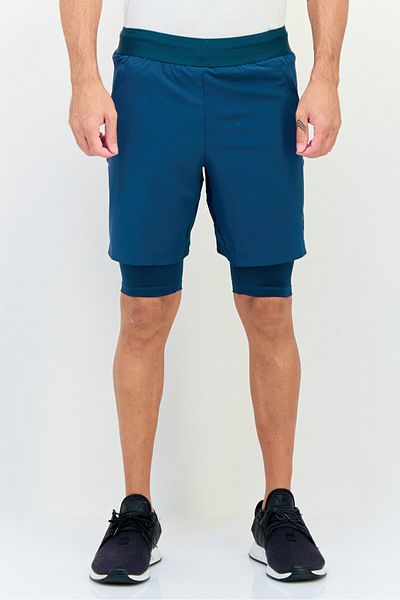 adidas Men Sportswear Fit Training Shorts, Teal Blue