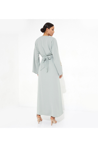 Rosette Abaya Emerald Design