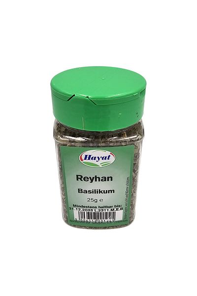 EHA Basil Spice, Authentic Turkish, Reyhan, 25 gr, Hayat