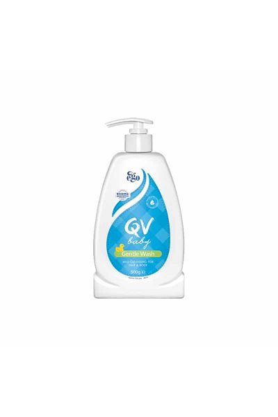 Qv Baby Gentle Daily Wash for Body and Hair Soap-Free 500ml