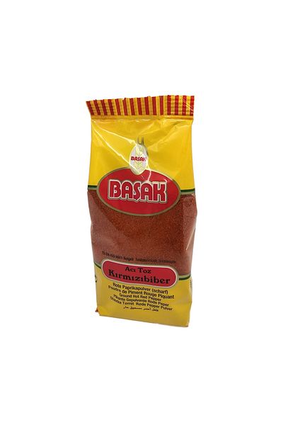 BAŞAK Ardei iute măcinat, condiment turcesc autentic, Aci Toz Pul Kirmizi Biber, Basak 100 gr
