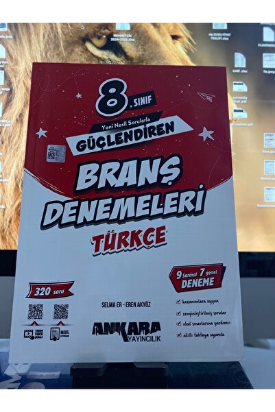 Yanıt Yayınları ANKARA 8.SINIF TÜRKÇE BRANŞ DENEMESİ 2025