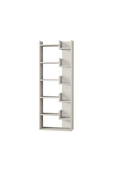Mourah Home Oppa 4-Tier Bookcase – Modern Floor Cabinet & Display Book Shelf for Living Room/Bedroom