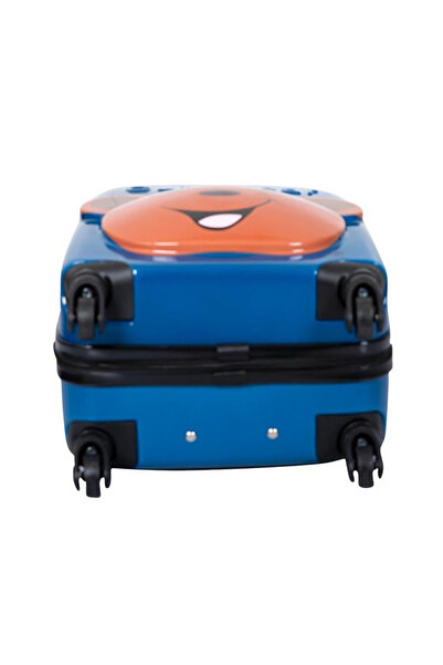 ABYZ Cărucior pentru copii, dimensiuni 44x22x31cm, cu ursuleț de pluș, culoare albastru