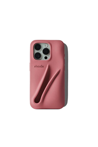 rhode رود هايلي بيبير كفر جوال حامل لمرطب الشفاه - سالتي تان ايفون 15 برو ماكس