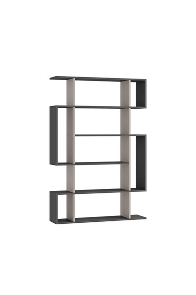 Mourah Home Mito 6-Tier Bookcase – Floor Cabinet & Display Book Shelf for Living Room/Bedroom
