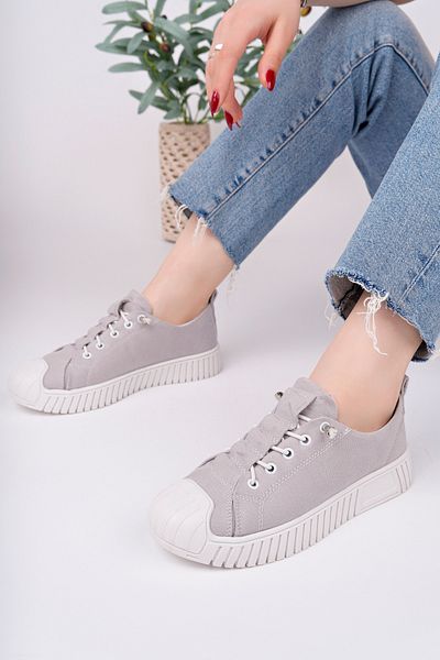 pasyone Gray Women's Sneaker Casual Shoes