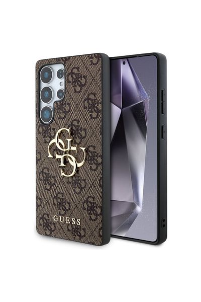 Guess Case For Samsung Galaxy S25 Ultra, , Hardcase Classic, Brown