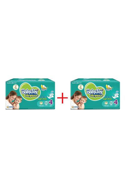 BabyJoy Baby Joy Diapers Box Size 4 96 Count + 96 Count
