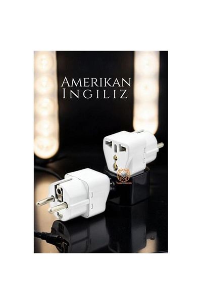 Skygo British and American Plug Converter