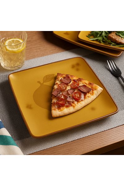 Cesiro 3-piece plate and bowl set, Frutta Pear, Ceramica, Cesiro