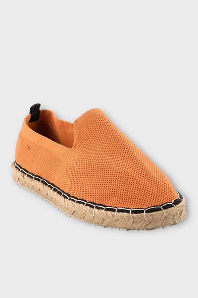 Liger Unisex Handmade Knitwear Espadrille Orange