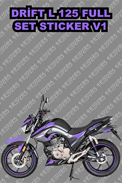 TRİDERS الانجراف L مجموعة كاملة من الملصقات هدية الانجراف L هدية