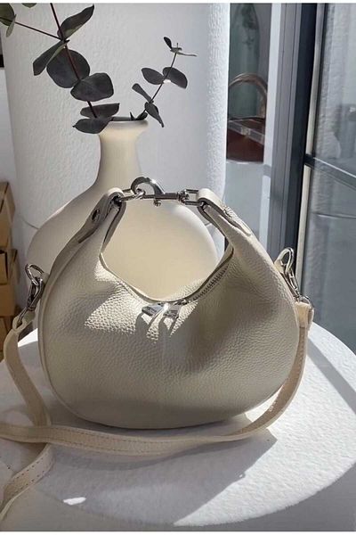 Zeynep Keskin Design Geantă de mână și de umăr bagheta pentru femei din piele naturală New Season