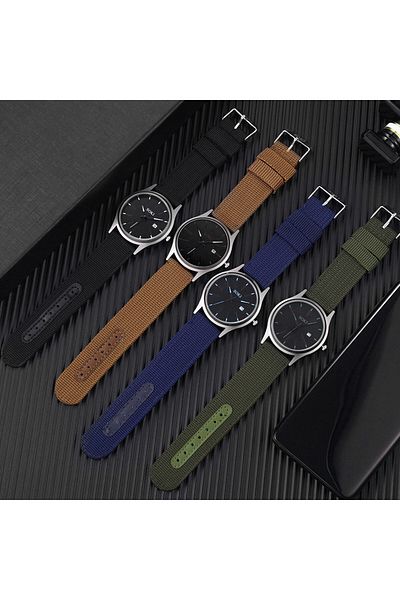 REDz Accessories Soki Watch, Sport, Men, Textile, Slim, Blue