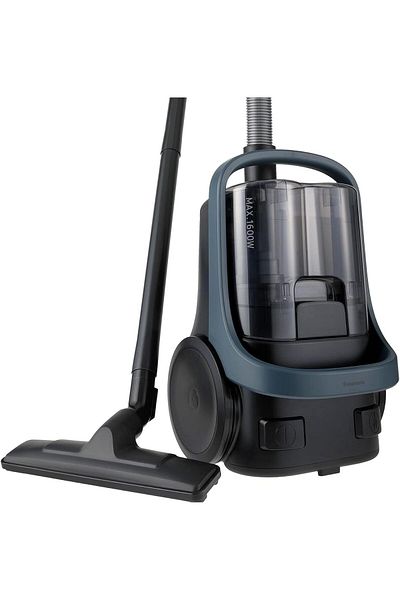 PANASONIC Bagless Canister Vacuum Cleaner 1600W High Suction Power, Washable Filter, and Dust Box with 1-Year
