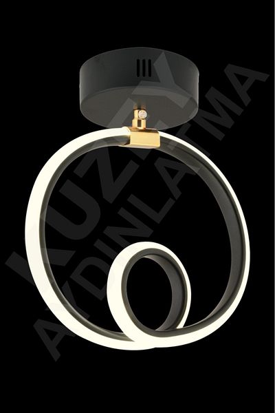 KUZEY AYDINLATMA 3 Single White Light Led Chandelier